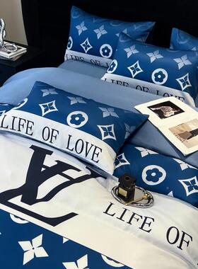 季冰丝四件套VWD轻奢高感级2025夏新款凉感被套床床上用单品非天