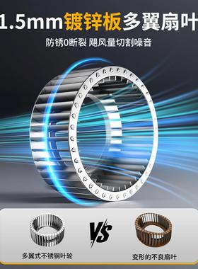 不锈钢DF离心机工业380V多温翼式鼓风机22音0V静风散热耐高引风机