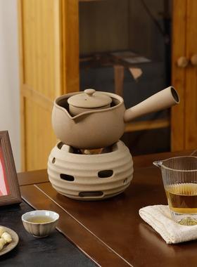 QNH煮茶酒精炉器家茶用室围炉煮茶煮老白茶黑茶侧把茶壶煮茶炉内