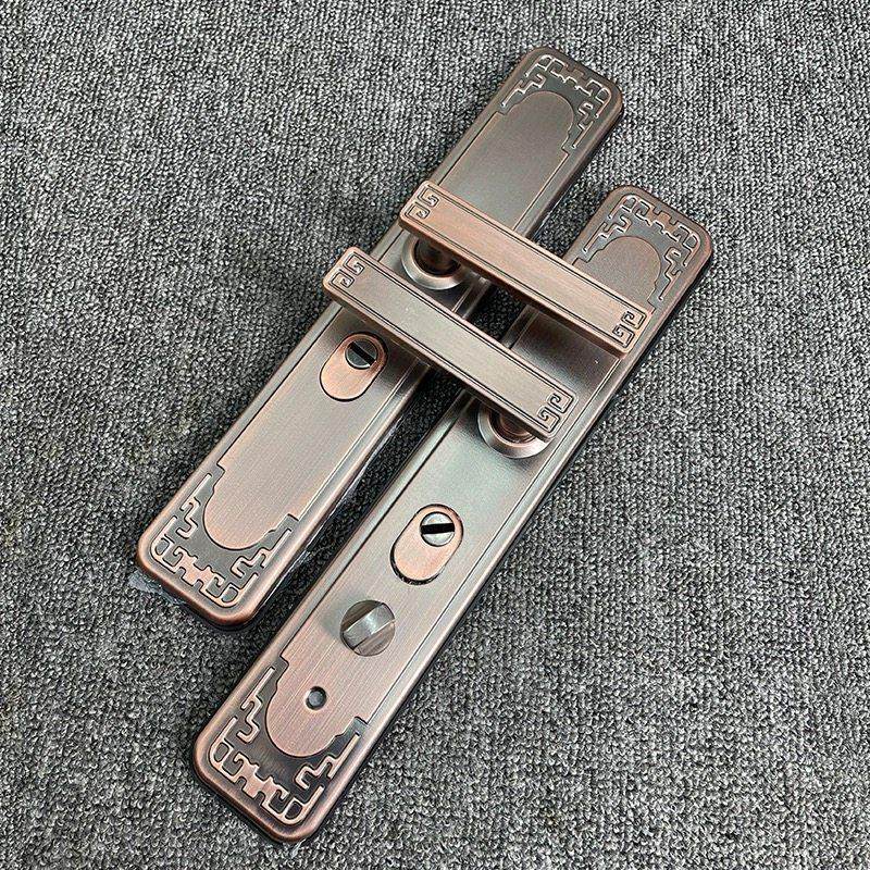 红古铜别墅加锁长铁面板拉手户双门对开门防门盗具大门把RCW手入,基础建材,机械门锁,淘宝优惠券,粉丝福利购,淘宝优惠卷