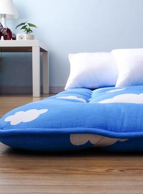 90cm加厚榻榻米xscd学生垫.床0m垫宿舍单睡人0.9米床褥折叠地铺垫