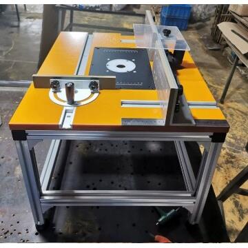 定做迷你装修机边机倒工作台木工台倒装雕刻大面锣机电木铣工具