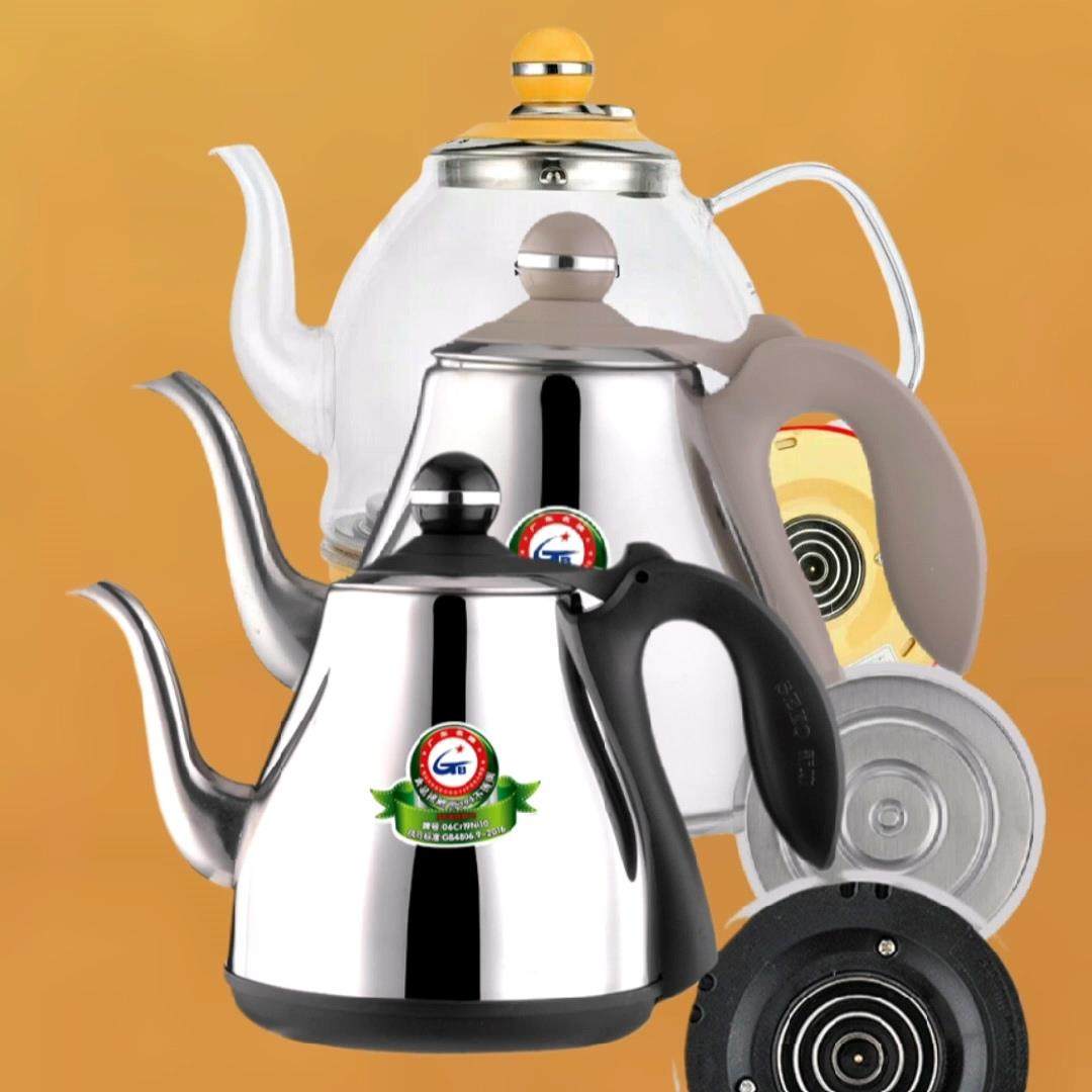 功茶具自上水磁炉烧水壶玻新璃w12g345n67动8f9电0智能茶/新盘壶