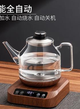 全自动上茶水烧水壶泡专用2025新款PG-B01纯钛热水壶茶保温电抽水