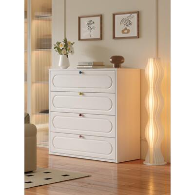 钢制斗柜抽屉纳式收厚夹缝储12365物加柜家用柜客厅置物柜卧室床