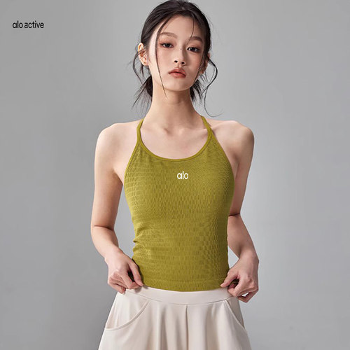 ALOActive速干瑜伽背心女美背