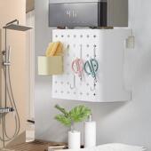 木目iwood燃气热水器遮挡罩洞洞板 壁挂炉管道遮丑淋浴器装 饰挡板