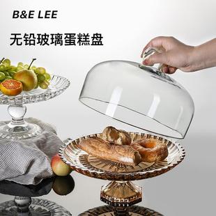 创意蛋糕盘高脚大号家用客厅KTV酒店自助摆台专用托盘招待水果盘