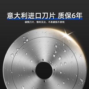 天地人全自动羊肉卷切片机双电机商用刨肉机台式冻肉肥牛切肉片机