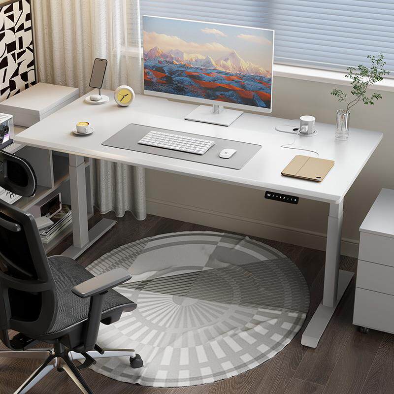 【清仓秒杀名升降】电脑桌白色造书JDZ桌办公桌智电动升能降桌W0