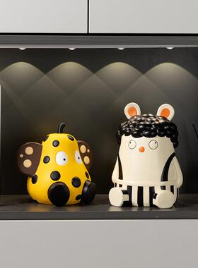 电视酒柜摆件家居饰品桌面玄关装入户高级感LWW-ZZBD小众板软饰样