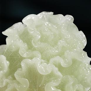 立马发财业玉菜白摆公件招财客厅玄关办公室酒BJ202405柜装饰品司