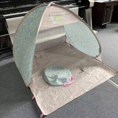 简滩易速便开沙005防晒儿童遮阳篷捷户外园免搭建卡通便捷野餐公