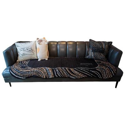 北欧时尚异形发波浪边 垫波轻浪边设计沙耐脏坐垫高奢级毛绒防滑