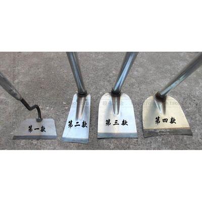 包邮铁柄厚大锄头 种菜农CQT锄 除用草锄园艺用品农具头林加工具