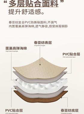 EFO户露营防潮加角厚垫子六边形休外闲野餐垫自六动大充气垫帐篷