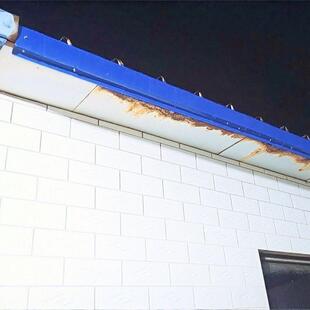 彩钢瓦封条铁皮连封VDD边堵体包条泡边沫夹芯板堵头屋檐板滴水瓦