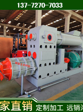 小型粘土红砖机 切坯切条粘土连锁一体机 出口双级真空红砖制砖机