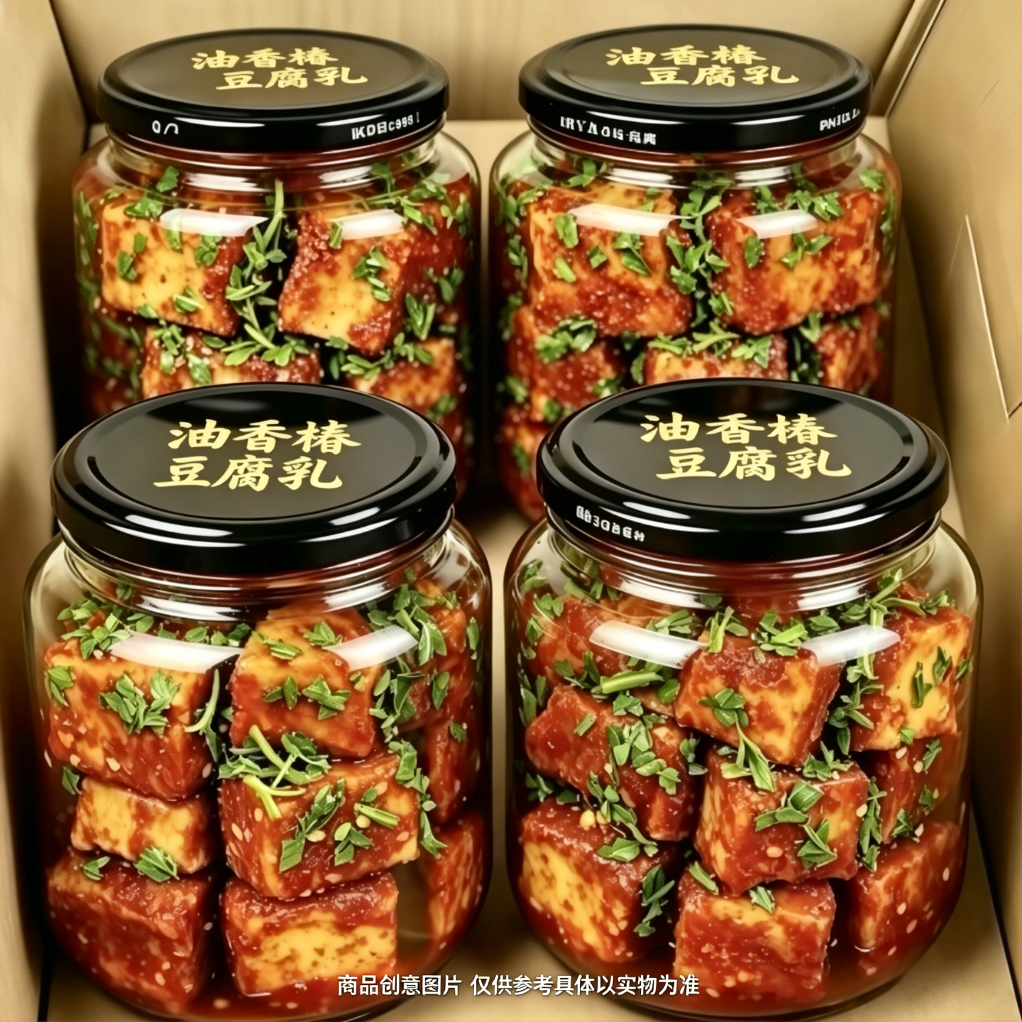 油香椿豆腐乳下饭神器开胃配粥