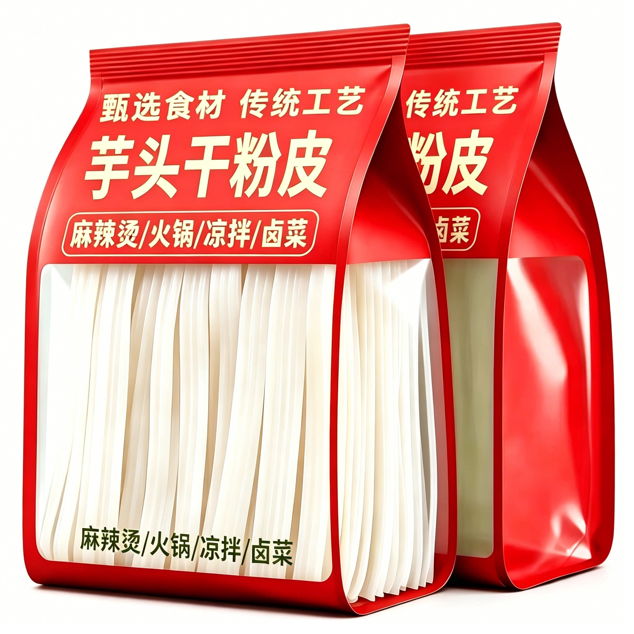 凉拌菜火锅食材干货粉条苕皮