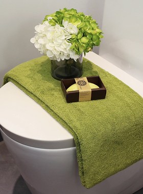 卫生间摆件马桶上饰品卫浴店软装样板房浴室浴巾样板间高级感摆设