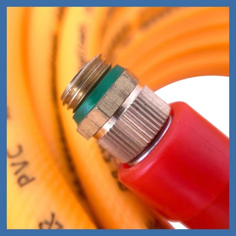 农用配件60m二胶一线PVC高压喷雾软管防爆抗压耐老化厂家制作