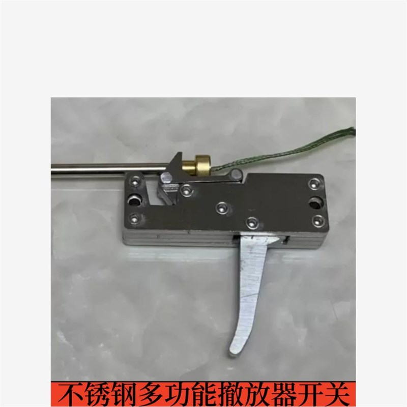 推拉门开关三联动锁触动碰触锁不锈钢卡弦锁