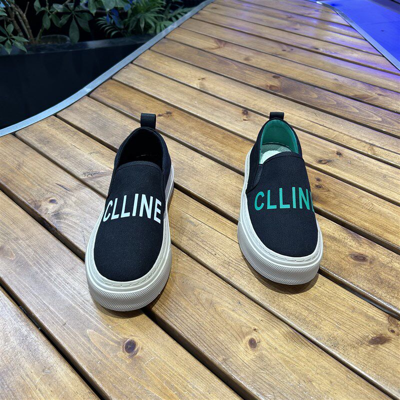 春秋季新款男鞋一脚蹬懒人帆布鞋韩版潮流百搭休闲板鞋子潮