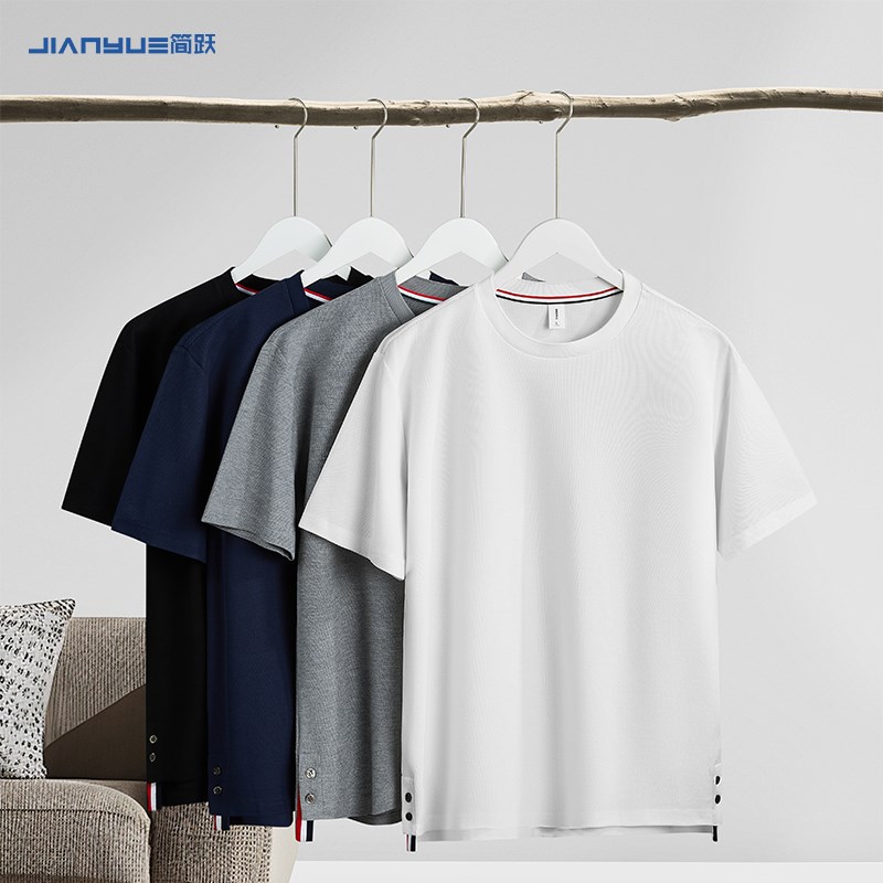 t恤定制印logo工作服班服短袖企业团队广告文化衫工衣服装diy图案