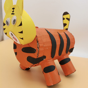 儿童手工制作变废为宝创意中国年挂饰幼儿园DIY灯笼 头饰 材料包