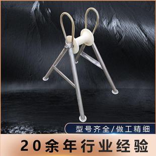 尼龙轮铝轮电缆钢管高架地面直线滑车直跑高架放线滑车桥架滑车