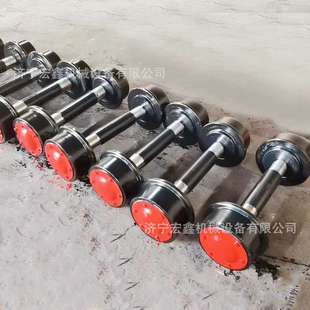 矿车轮对直径350轨距1435铸钢实心矿车轮平板车单轮双边轮