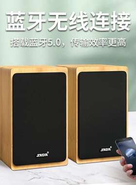 赛达SADA V121 电脑音响台式家用小型音箱木质桌面低 SADA v-121