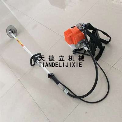 BMJ小型背负式汽油抹光机 手提式水泥地面地坪墙角墙根收边抹平机