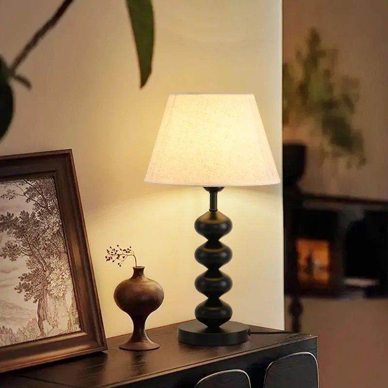 美式覆古卧室触摸台灯现代床头柜灯高级氛围感北欧遥控喂奶小台灯,家装灯饰光源,装饰台灯,淘宝优惠券,粉丝福利购,淘宝优惠卷