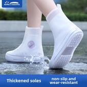 雨天用防水硅胶防滑加 外用防雨套鞋 采购产品男女雨靴 雨靴套