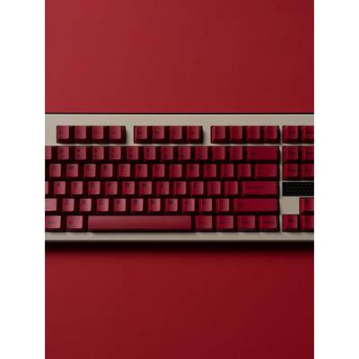 KMGQ键客正品经典色勃艮第红热升华键帽Cherry原厂正色机械键盘帽