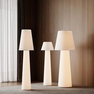 通体发光布艺大落地灯 客厅卧室饭厅书房茶室创意氛围装饰地埋灯