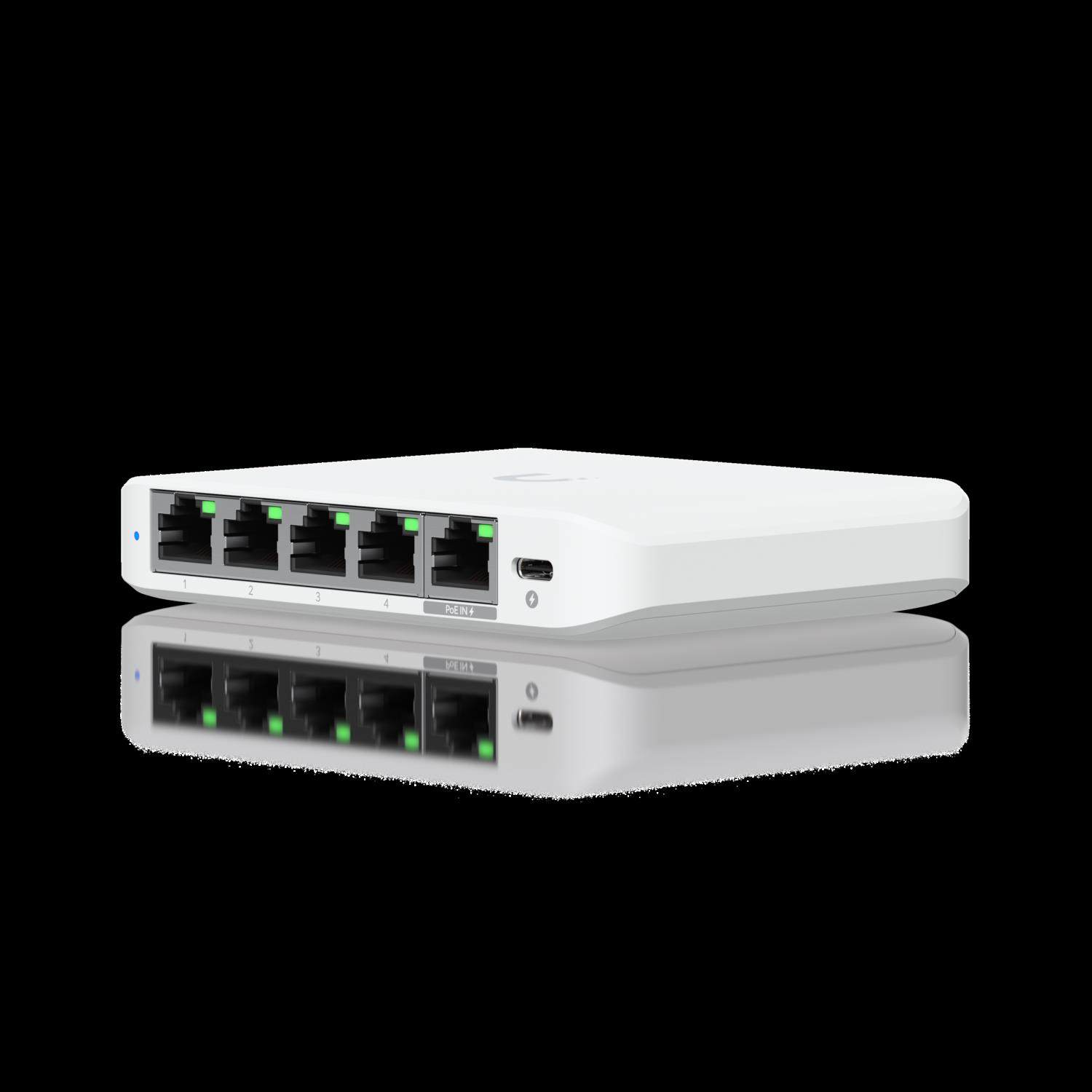 【顺丰发货】Ubiquiti优倍快 UniFi USW-Flex-2.5G-5 交换机