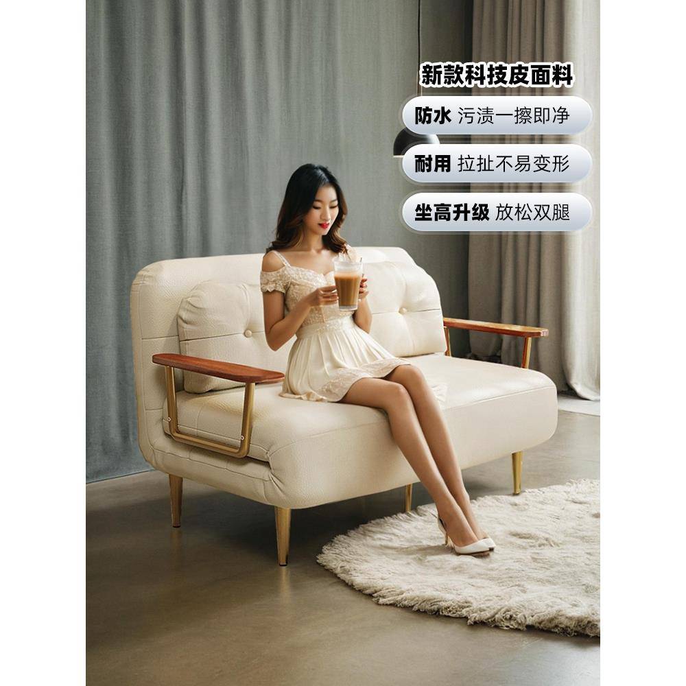 沙发床两用折叠阳台躺椅小户型网红客厅办公室午睡午休单人双人床