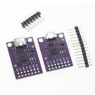 CP2112 TPYC-C MICRO-USB接口 调试板 USB转I2C通信模块