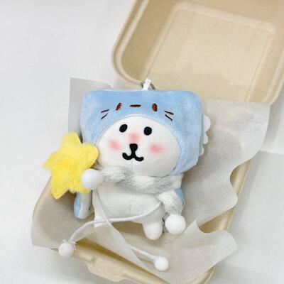 欢迎小狗 小猫斗篷 13cm自嘲熊娃衣10cm棉花娃娃可爱超萌原创换装