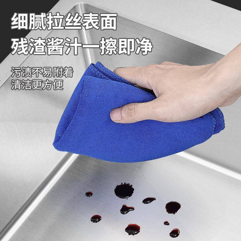 【折扣价】不锈加厨房水洗菜盆钢手工厚大单槽台下盆家用洗碗槽槽
