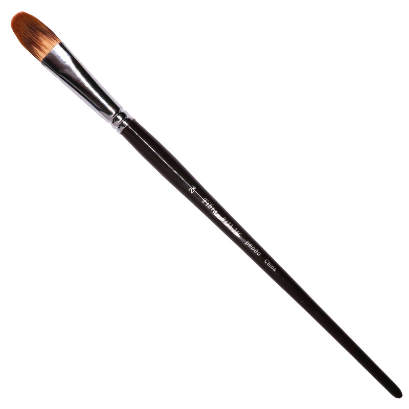 法国pebeo贝碧欧尼龙画笔榛形长杆油画笔油画颜料丙烯画笔美术绘,文具电教/文化用品/商务用品,毛笔,淘宝优惠券,粉丝福利购,淘宝优惠卷