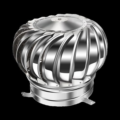 无动力风帽屋顶通风器110/160/200pvc管道换气304不锈钢风球风帽