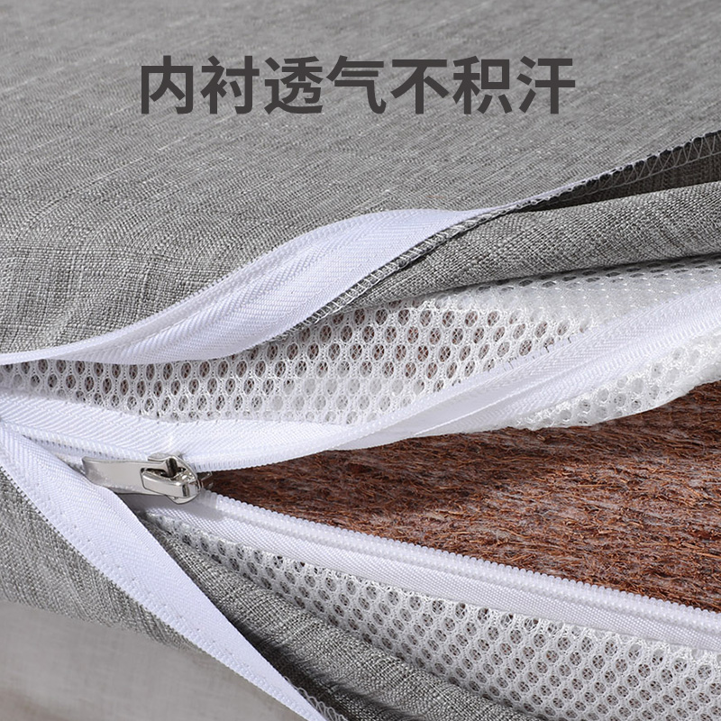 天然3e椰棕儿童床垫家用硬垫棕垫1.5米加硬棕榈薄偏硬护脊椎定做