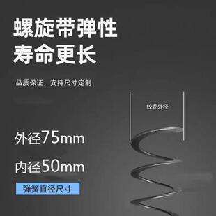 吸粮机配件蛟龙叶片家用螺旋式 锰钢绞龙新款 多功能便携颗粒吸料机
