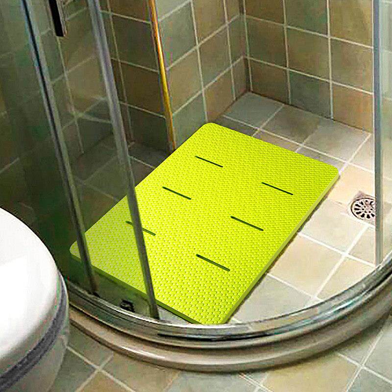 浴室防滑垫淋浴房卫生间地垫家用泡沫加厚隔凉防霉酒店洗澡脚垫