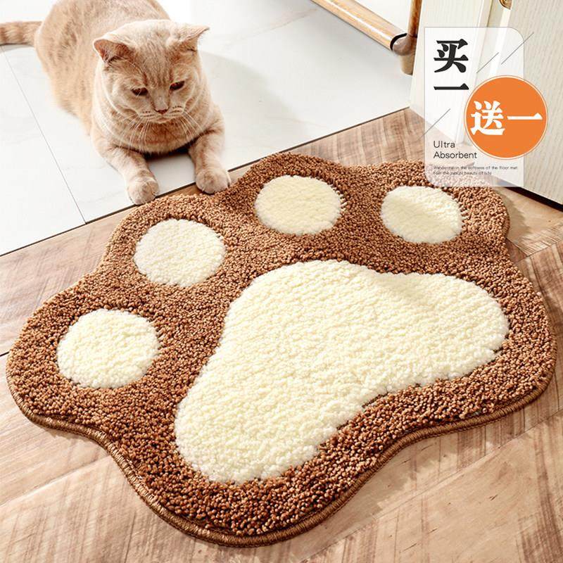 大江地垫脚垫家用厕所门口卫生间吸水地毯洗手间浴室防滑脚丫垫子,居家布艺,家用脚垫,淘宝优惠券,粉丝福利购,淘宝优惠卷