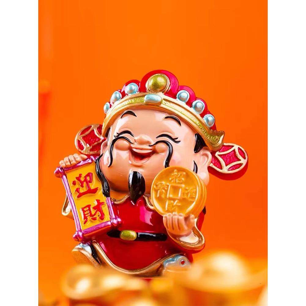 妙工坊迎财神摆件招财办公室发财同款财神爷钱罐家居饰品客厅装饰,家居饰品,装饰摆件,淘宝优惠券,粉丝福利购,淘宝优惠卷